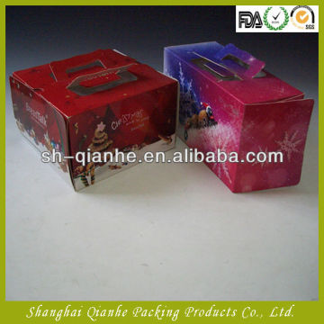 Paper cupcake packing box Paper cupcake packaging box