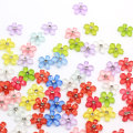 Πολύχρωμα διαφανή λουλούδια σε σχήμα ρητίνης Cabochon για χειροποίητα χειροποίητα σφαιρίδια, γούρια, DIY Παιχνίδι κοσμημάτων κατάστημα