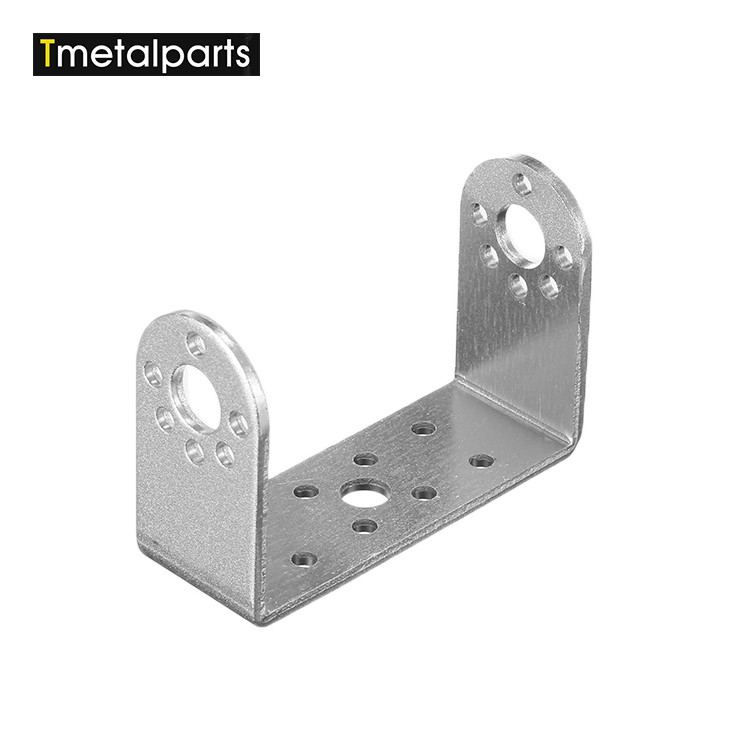 Customized High Precision Sheet Metal Punching Parts U Shape  Metal Brackets