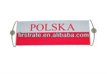 Promotional Advertising standing scrolling roll up banner stand