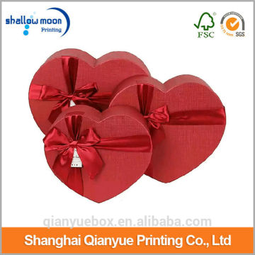 Jewelry packaging box,heart shaped chocolate box,heart shaped packaging box