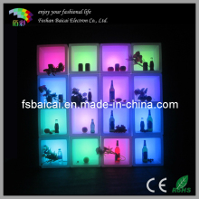 LED Glowing Opened Squre Ice Bucket