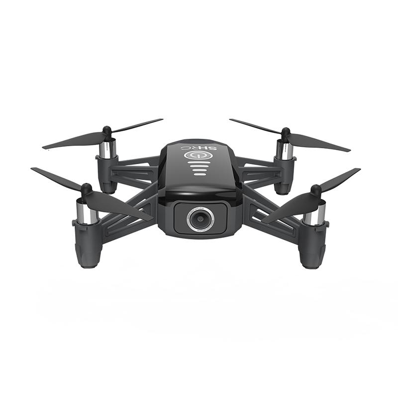 SHRC H2 Drone 2K Wide-angle Camera WIFI FPV RC Drone Optical Flow Positioning Smart Follow RTF RC Quadcopter Selfie Drone