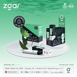 Hot Sales Popular Zgar Disposable Vape Electronic Cigarette