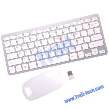 2.4GHz Wireless Keyboard Mouse Combos for Laptop PC--10M