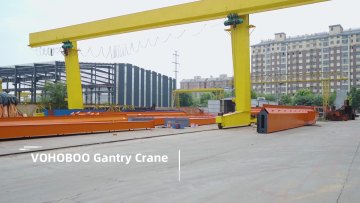 15 ton gantry crane with electric hoist