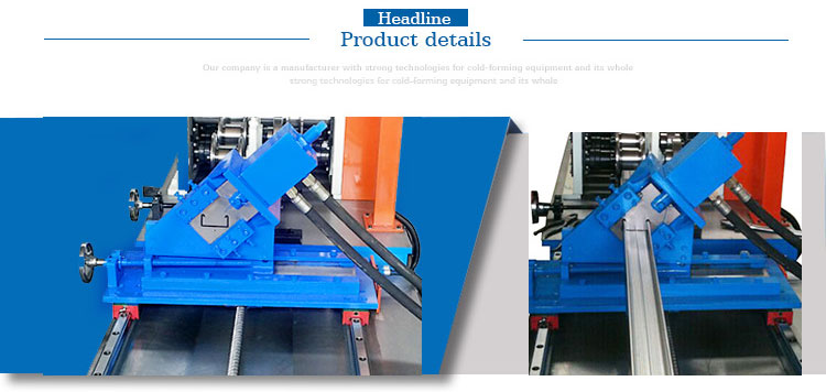 Construction iron sheet light steel keel sheet rolling machine