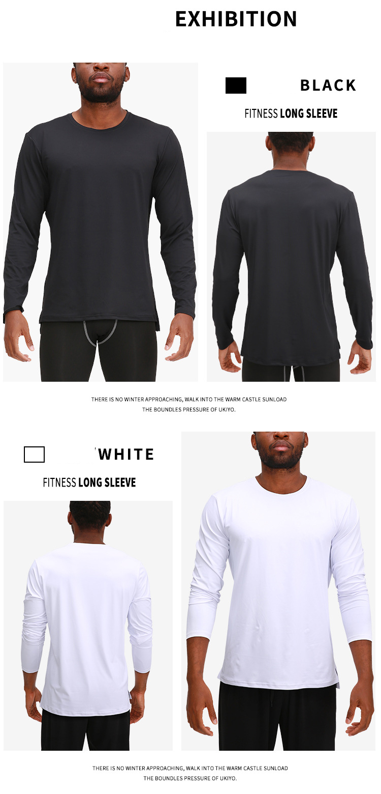 men gym shirt long sleeve