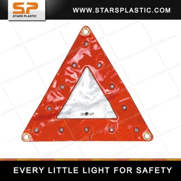 AB-3636 TRIANGULAR LED FLASHING WARNING CHEVRON