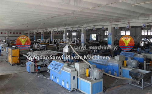 Plastic Machine-PVC/WPC Building Template Extrusion Line