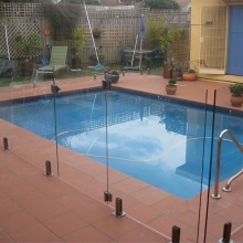 Modern indoor engineering railing column socket fittings