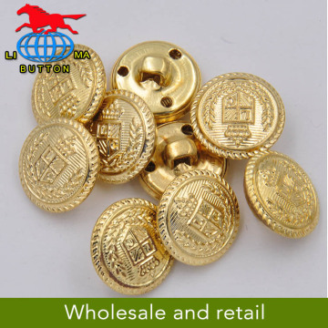 Shirt Buttons Laser Engraving 12.5mm Metal Buttons