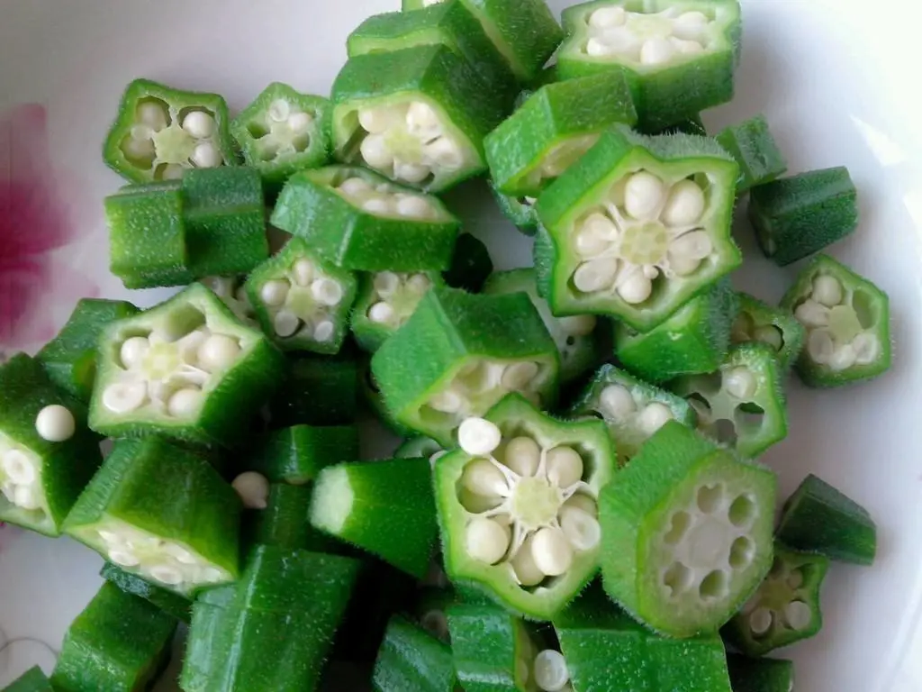 IQF Frozen Vegetables Whole Cut Okra