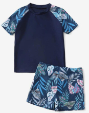 Boy's knitted bathsuit swimwear sets