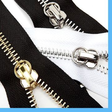 Hot sale multiform brass zipper slider for clothing