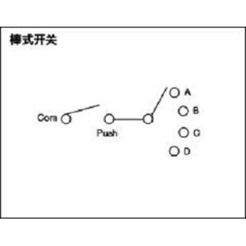 Chiết áp công tắc thanh 8 hướng