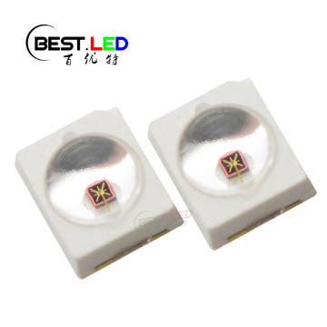 LED ống kính mái vòm 2835 LED SMD màu vàng 592nm