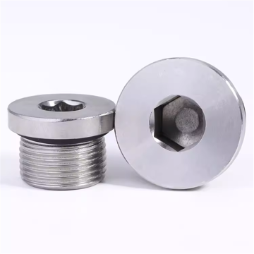 ORB Hollow Plug: Carbon Steel and Stainless Steel Male O-Ring Boss Hydraulic Hollow Butt Plugs