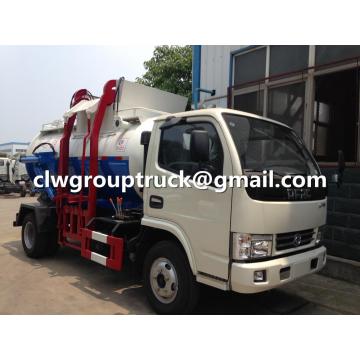 DFAC 8CBM Mobile Kitchen Waste Garbage Truck