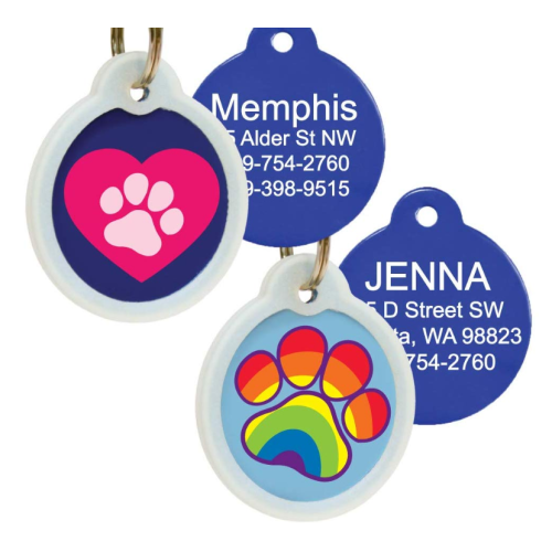 Unieke PET-ID-tags