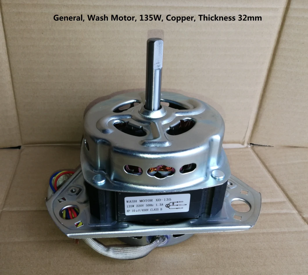 135W Wash Motor for Wash Machine Use, Indonesia General Type