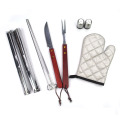 11pcs bbq multi-outils ensemble avec grille de gril