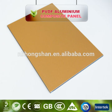 exterior PVDF coated aluminum composite panel acp