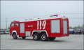 8 ton Steyr torrt pulver Fire Truck Euro2