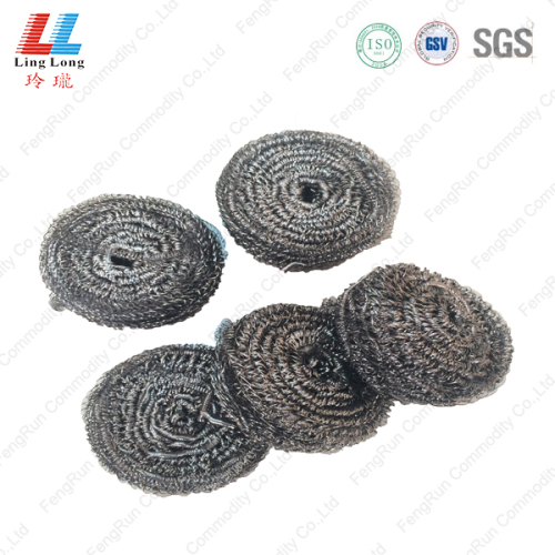 scourer rengöring boll rostfritt rengöring scourer svamp