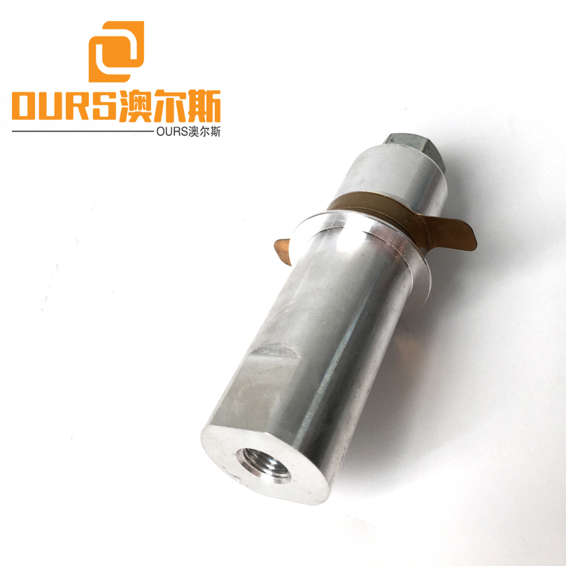 28khz 200W Ultrasonic Welding Transducer with Rolling Horn For Ultrasonic Cutting / Sealing