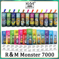 R &amp; M Monster 7000 Puffs Einweg -Vape -Fabrik