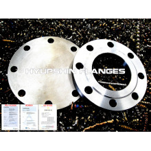 Forged Steel Plate Flange Raised Face