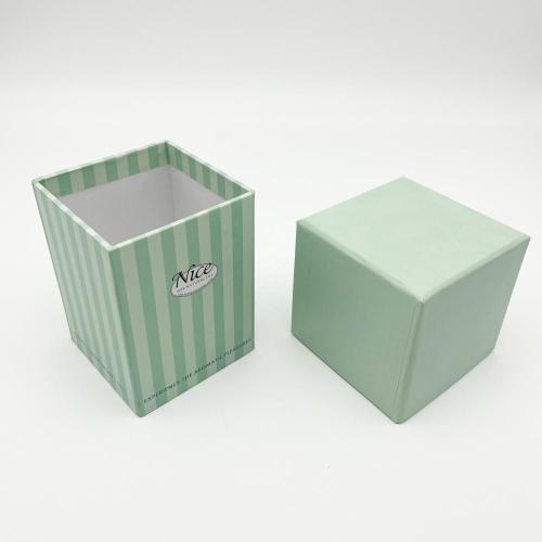 Kotak Hadiah Kardus Lilin Mint Green Parfum