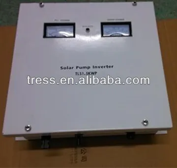 Single phase solar pump inverter for submersible pump