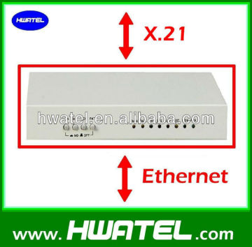 X.21 to ethernet protocol converter router interface converter