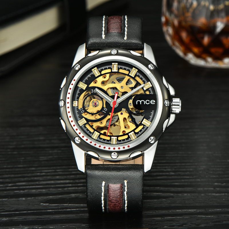 winner sport automatic waterproof mechanical men watch