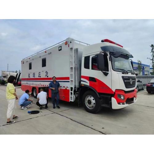 Dongfeng 4x2 camión de cocina de automóviles móviles de restaurante móvil