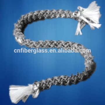 Flexible glass fibre stove rope