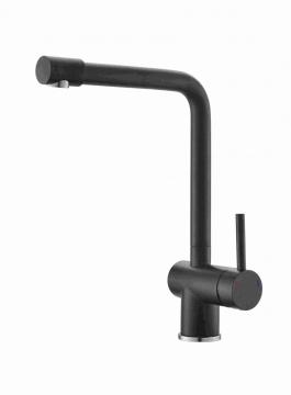 double level granite sink kitchen faucets