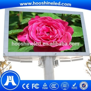 one pole pitch 10mm outdoor full color led displays