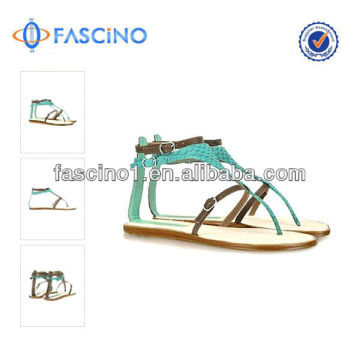 Ladies fashion flat comfort sandals