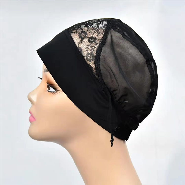 Wholesale Adjustable Wig Cap Elastic net Mesh Breathable Wig Caps For Making Wigs