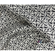 100% Rayon Plain Yarn Dyed Print Woven Fabric