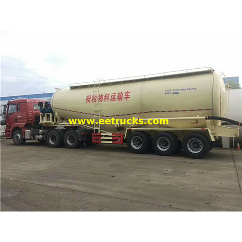 Tri-eixo 45000L Dry Powder Tank Trailers