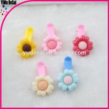 Han edition children hair accessories Acrylic flower hair clip