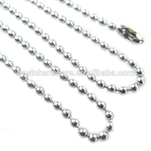 Fashion High Quality Metal Silver Color Ball Chain