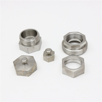 316 factory price threaded stainless steel pipe fitting