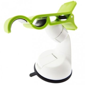 Universal White Apple Iphone Car Holder For Iphone / Gps / Mobile Phone