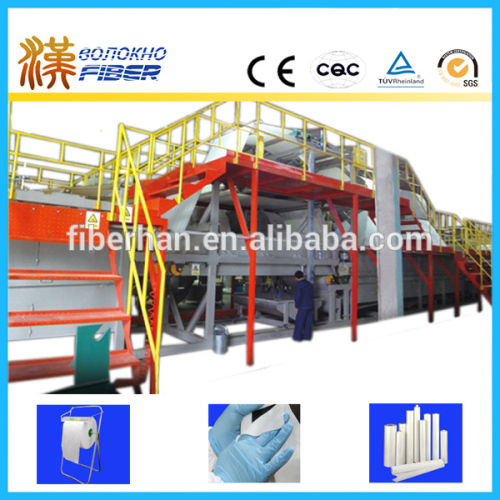 Airlaid paper for wipes machine, Airlaid paper for wipes machine line