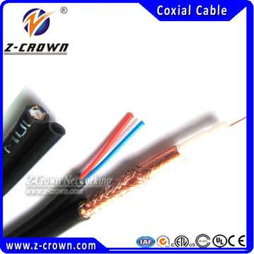 Coaxial Cable Rg59 with Power/ Rg59+2c CCTV Cable